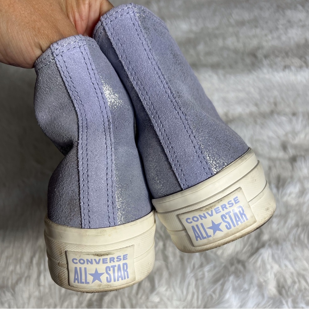 Chuck Taylor All Star Lift Platform Suede Shimmer - Picture 7 of 12